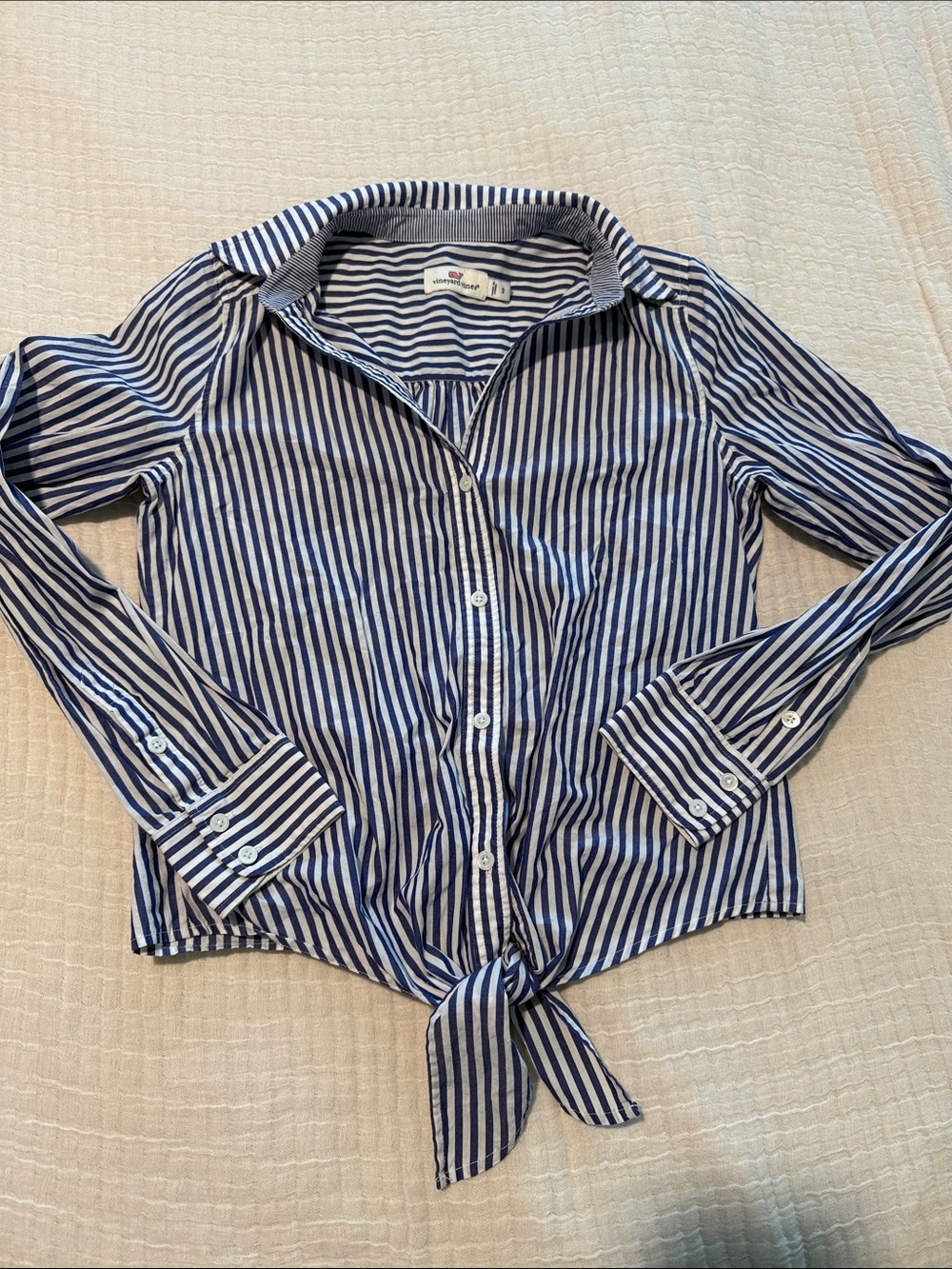 Women’s Vineyard Vines Striped Popover Shirt